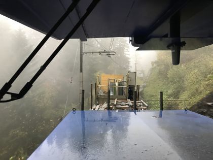 Verlad Bauaufzug MBC 1500 ans Lauberhornrennen