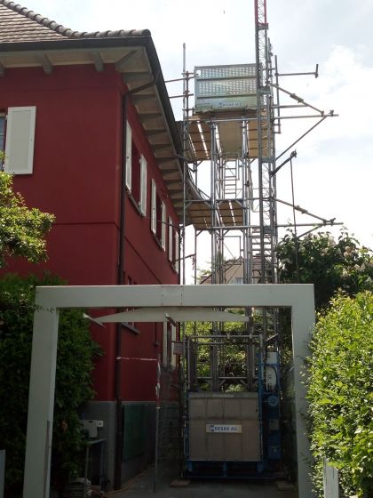 Kreuzlingen, Thurgau / Provisorischer Lift MBC 500 - mieten 